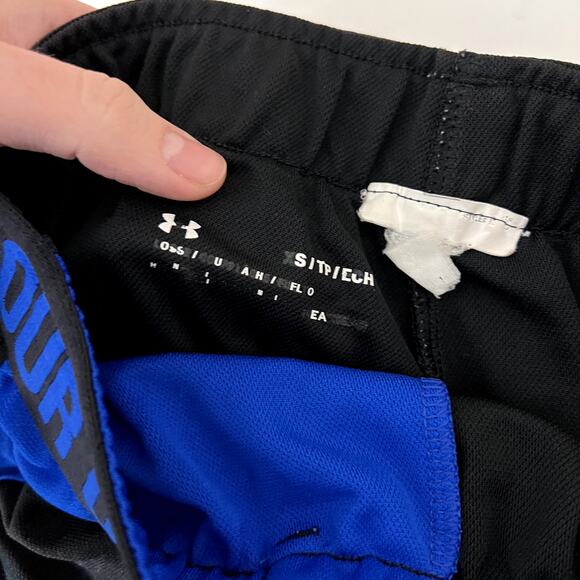Under Armour Blue and Black Athletic Shorts LAST CALL - Picture 5 of 5
